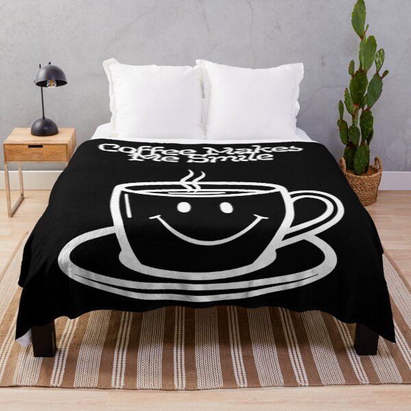 Item preview, Coffee Makes Me Smile. designed and sold by Dinasshop.