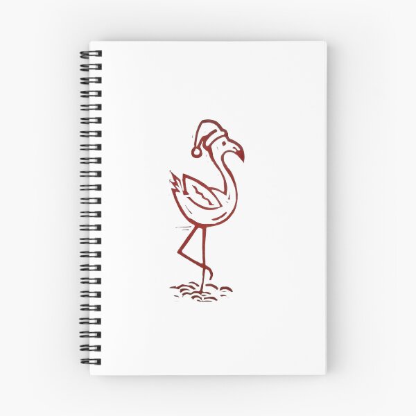 Artikelvorschau, Weihnachtsflamingos entworfen und verkauft von SombreroDoodles.