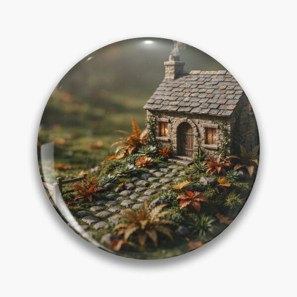 Item preview, Tiny cottage. designed and sold by elegantpaterns.