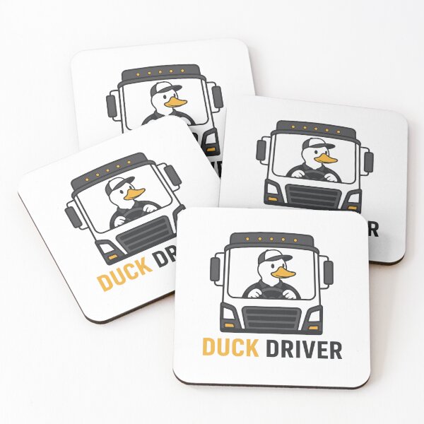 Item preview, Duck Truck Driver Funny Pun designed and sold by NicramR.