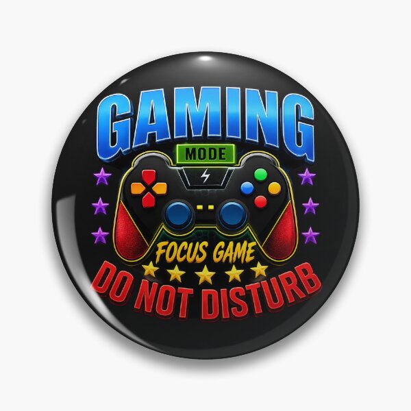 Item preview, Gaming Mode Do Not Disturb designed and sold by INKRebelGraphic.