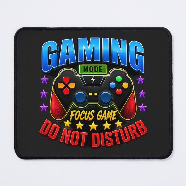Item preview, Gaming Mode Do Not Disturb designed and sold by INKRebelGraphic.