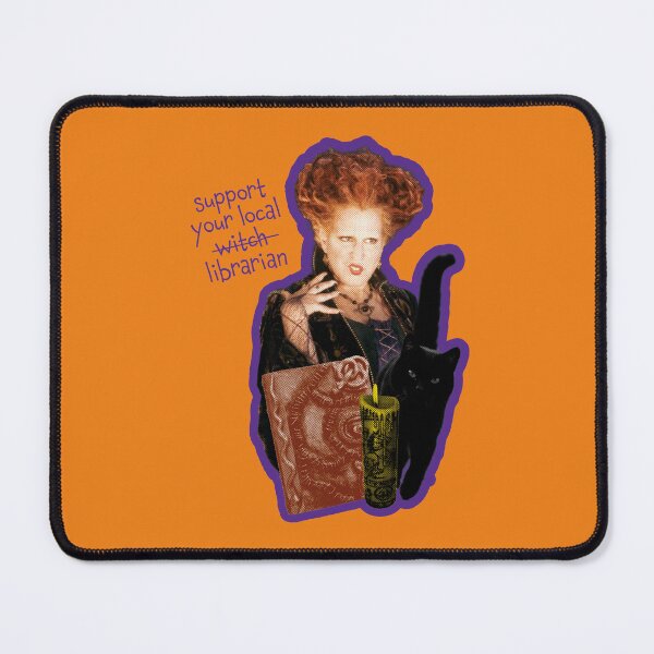 Item preview, Support Your Local Librarian (Witch) designed and sold by muzzero.