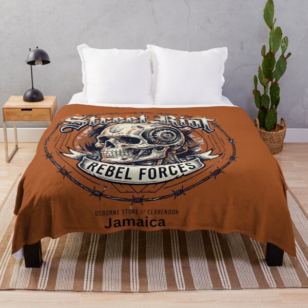 Item preview, Street Riot Rebel Forces - Cyber Skull Vintage Streetwear designed and sold by digitalbob60.