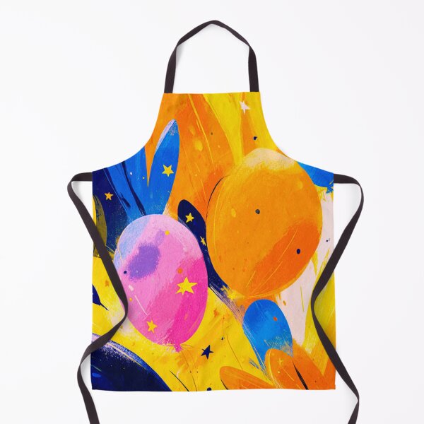 Item preview, Vibrant Abstract Celebration with Colorful Balloons and Stars designed and sold by ThaCriações.