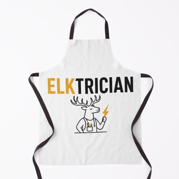 Item preview, Deer Electrician Funny Animal Pun designed and sold by NicramR.