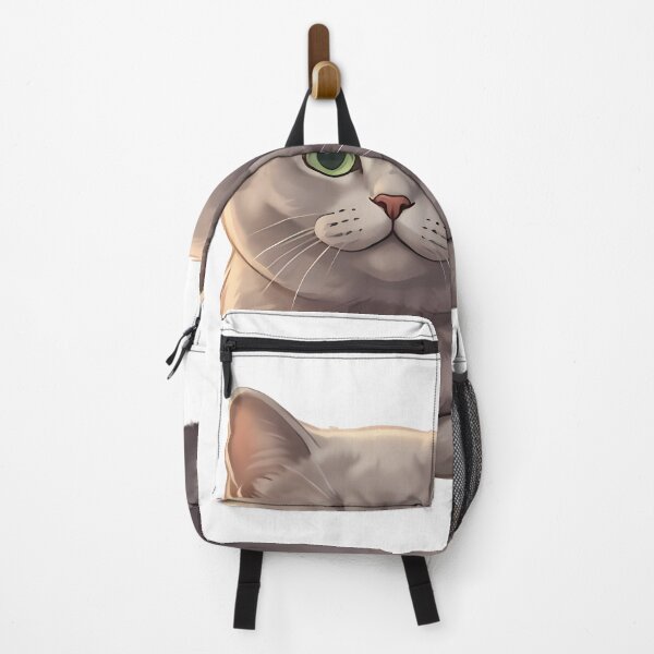 Item preview, Fluffy Gray Cat Resting Peacefully designed and sold by Linework Studio.