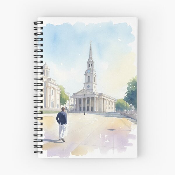 Item preview, National Portrait Gallery, watercolour designed and sold by Pinkgnomie.
