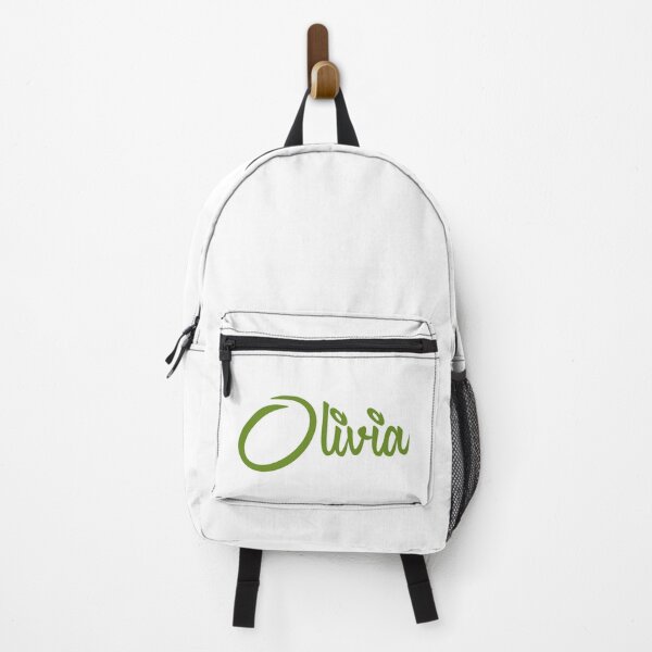 Item preview, Olivia Name Green Minimalist Cursive Typography designed and sold by EchoPrint Co..