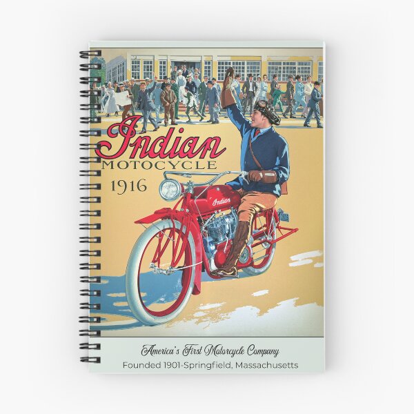 Item preview, Colorful Vintage Motorcycle Advertisement designed and sold by xposedbydesign.