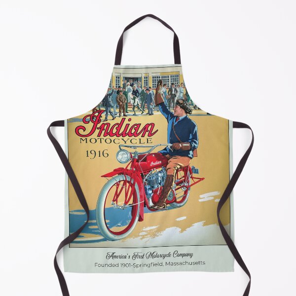 Item preview, Colorful Vintage Motorcycle Advertisement designed and sold by xposedbydesign.
