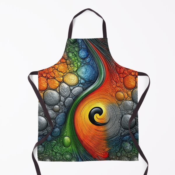 Item preview, Celestial Cellular Bloom Abstract designed and sold by Piotrek0001.