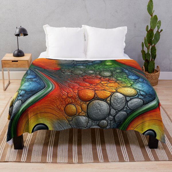 Item preview, Celestial Cellular Bloom Abstract designed and sold by Piotrek0001.