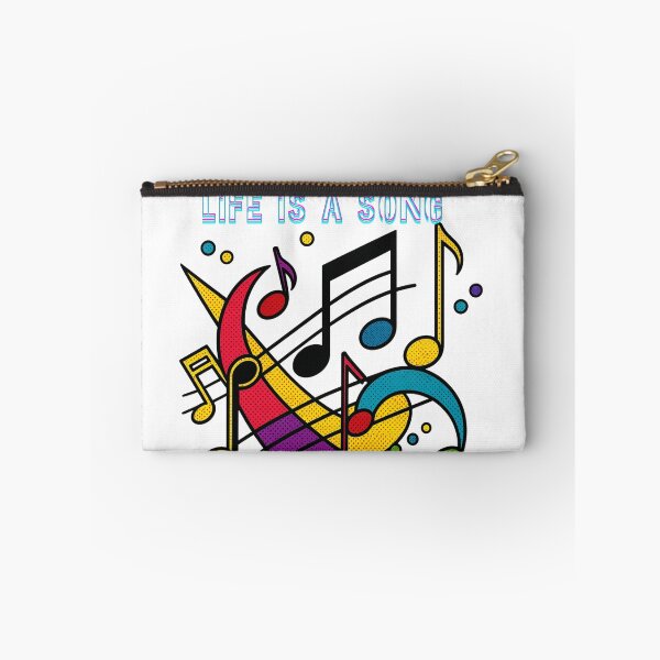 Item preview, Life Is A Song Abstract Music Notes Retro Pop Art Graphic designed and sold by Alexacarmen.