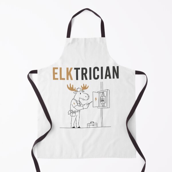 Item preview, Deer Electrician Funny Animal Pun designed and sold by NicramR.