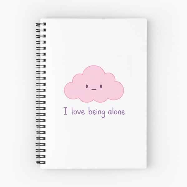 Item preview, I love being alone designed and sold by thefrenchCat.