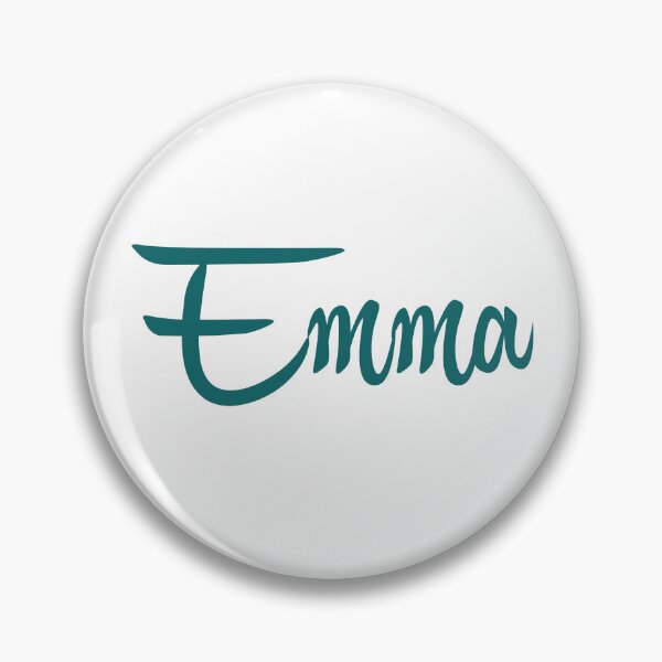 Item preview, Emma Name Teal Green Minimalist Cursive Typography designed and sold by EchoPrint Co..
