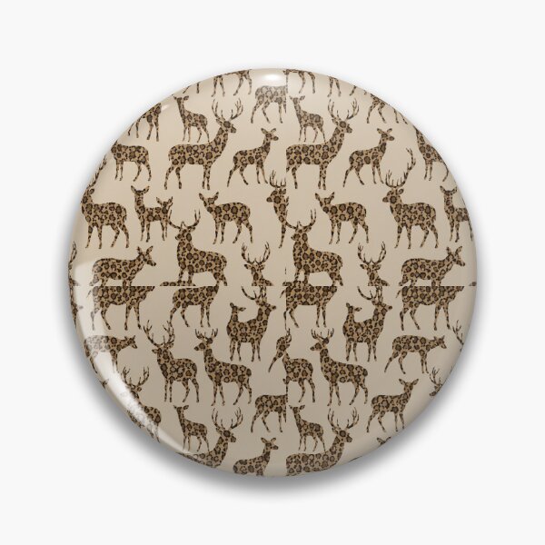 Item preview, Spotted Deer Silhouette Pattern designed and sold by Side Quest Co..