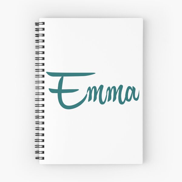 Item preview, Emma Name Teal Green Minimalist Cursive Typography designed and sold by EchoPrint Co..