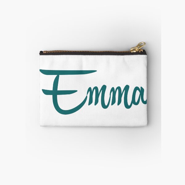 Item preview, Emma Name Teal Green Minimalist Cursive Typography designed and sold by EchoPrint Co..