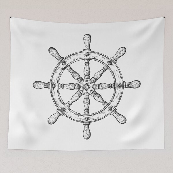 Item preview, Ship Steering Wheel designed and sold by wings-of-rage.