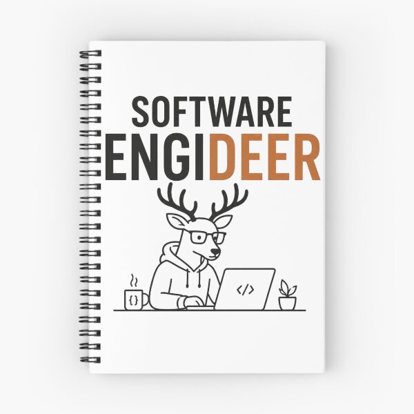 Item preview, Software Engineer Deer Funny Pun designed and sold by NicramR.