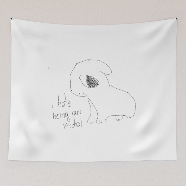 Item preview, i hate being non verbal designed and sold by vyckuke.