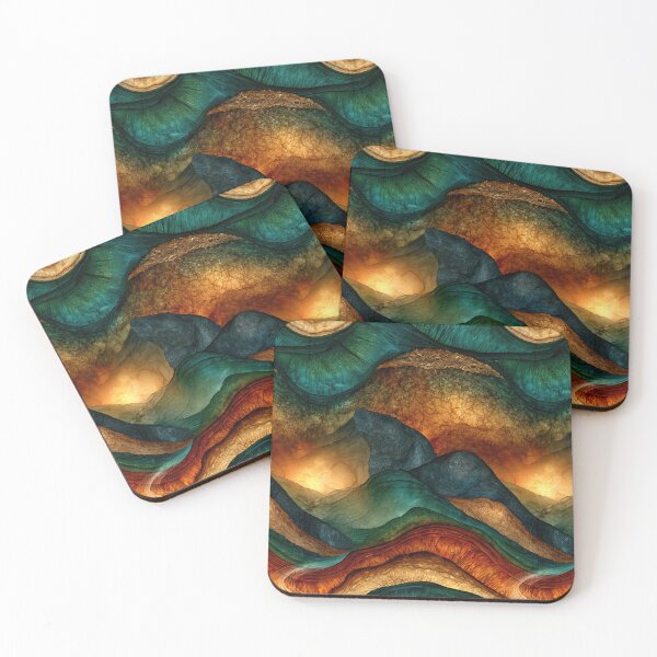 Item preview, Vibrant Strata Topographical Flow designed and sold by Piotrek0001.