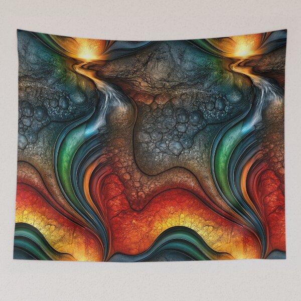 Item preview, Obsidian Ember Ripple Texture designed and sold by Piotrek0001.
