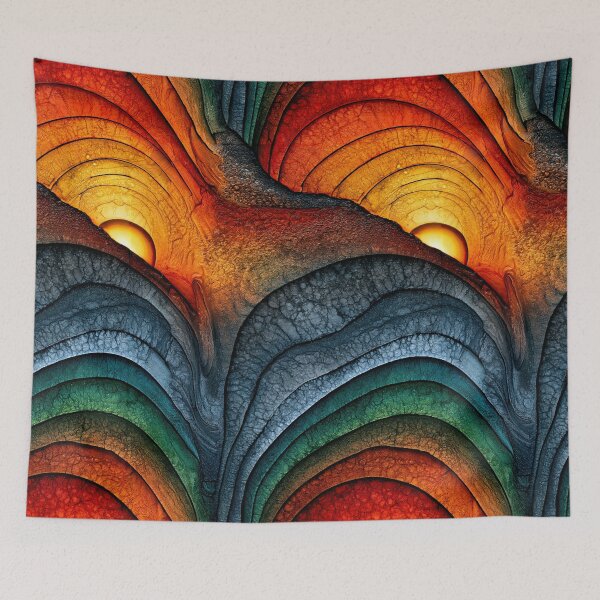 Item preview, Spectral Layered Fluidity Design designed and sold by Piotrek0001.