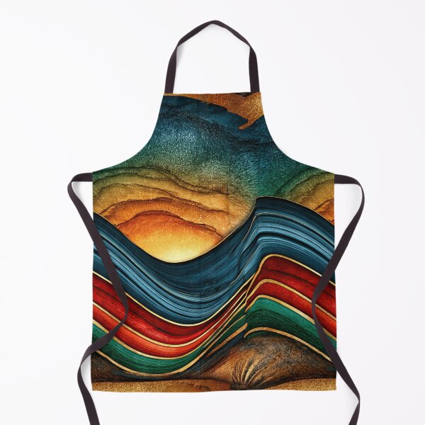 Item preview, Veridian Sunset Tide Fluid Art designed and sold by Piotrek0001.
