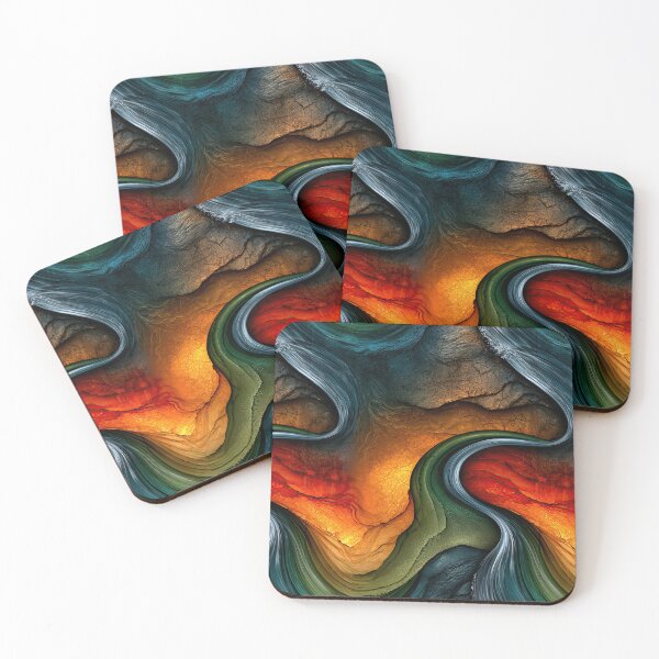 Item preview, Solar Flare Ink Swirl Design designed and sold by Piotrek0001.
