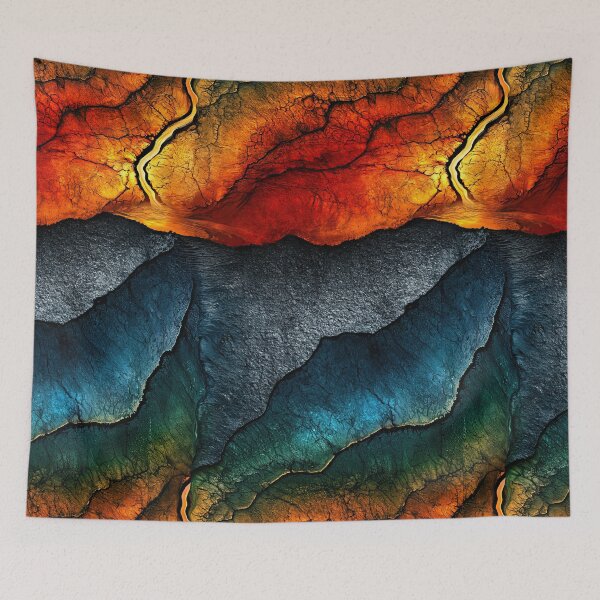 Item preview, Abyssal Sunset Strata Flow designed and sold by Piotrek0001.