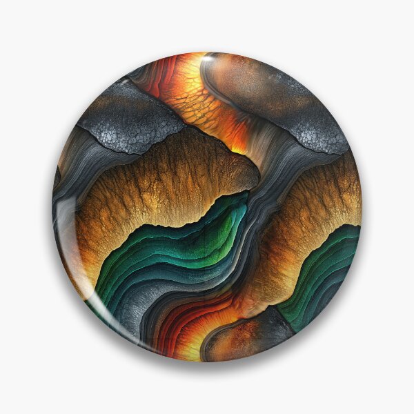 Item preview, Terra Cotta River Flow Abstract designed and sold by Piotrek0001.