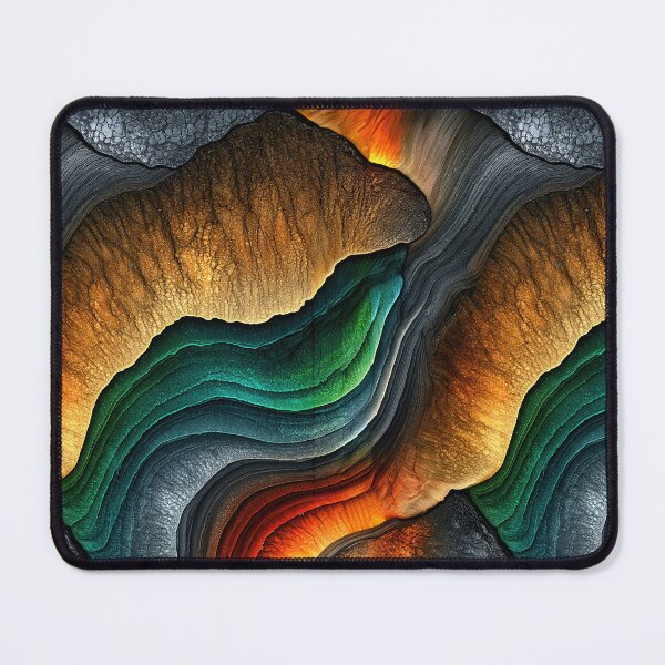Item preview, Terra Cotta River Flow Abstract designed and sold by Piotrek0001.