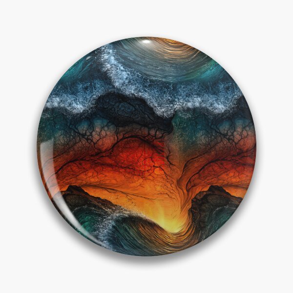 Item preview, Midnight Lava Fluid Contrast designed and sold by Piotrek0001.