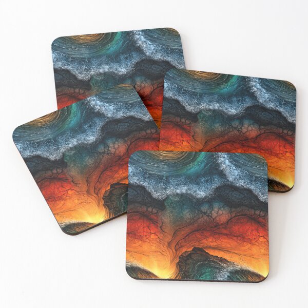 Item preview, Midnight Lava Fluid Contrast designed and sold by Piotrek0001.