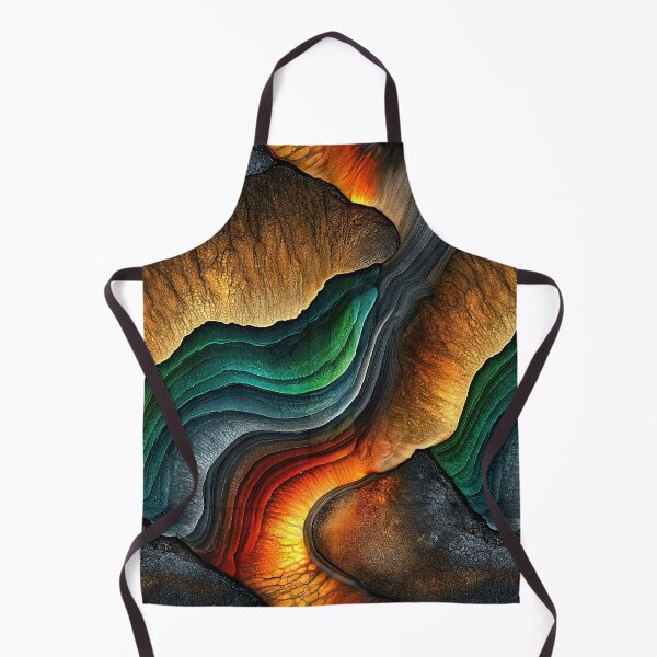 Item preview, Terra Cotta River Flow Abstract designed and sold by Piotrek0001.
