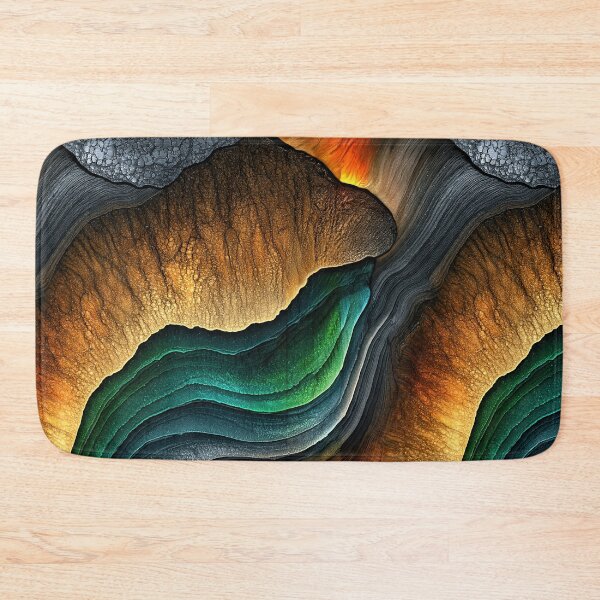 Item preview, Terra Cotta River Flow Abstract designed and sold by Piotrek0001.