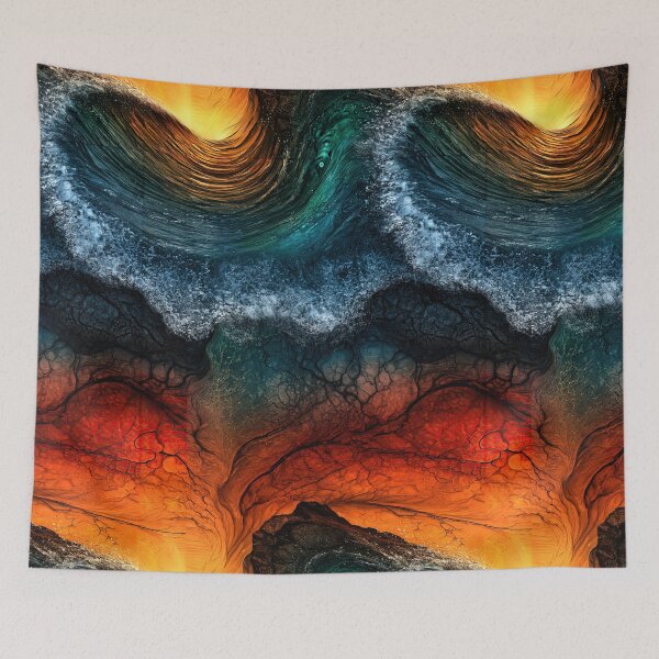 Item preview, Midnight Lava Fluid Contrast designed and sold by Piotrek0001.