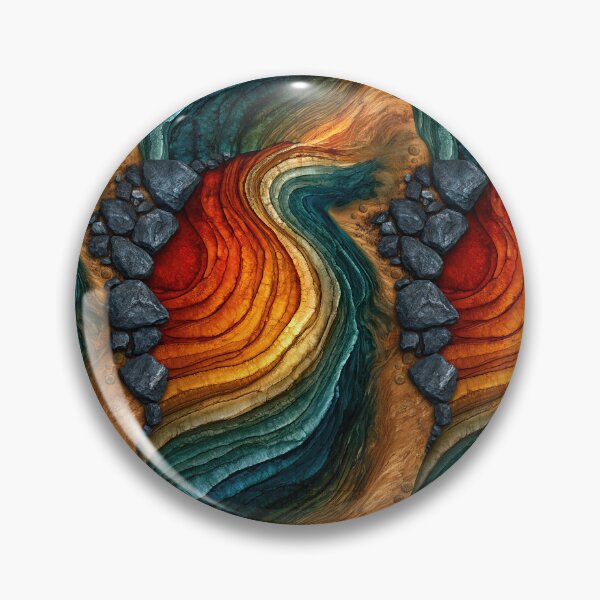 Item preview, Magma Ridge Topography Abstract designed and sold by Piotrek0001.