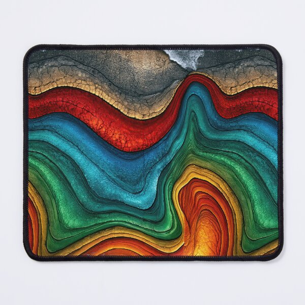 Item preview, Cerulean Ember Swell Fluid Art designed and sold by Piotrek0001.