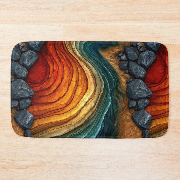 Item preview, Magma Ridge Topography Abstract designed and sold by Piotrek0001.