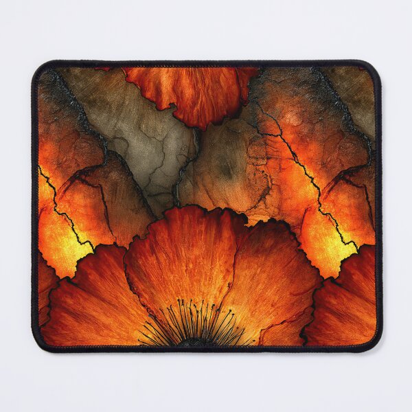 Item preview, Crimson Petal Fluidity Abstract designed and sold by Piotrek0001.