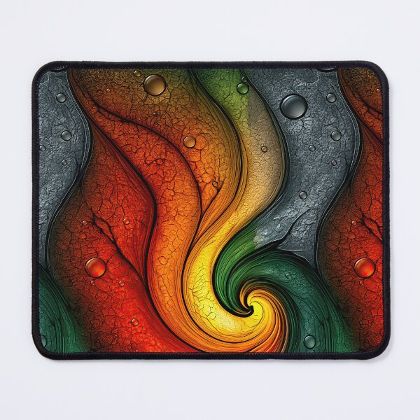 Item preview, Amber Smoke Vortex Spiral Art designed and sold by Piotrek0001.