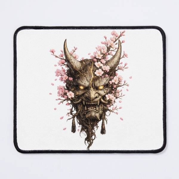 Item preview, Abandoned Hannya Mask with Sakura Blossoms designed and sold by ichiyori.