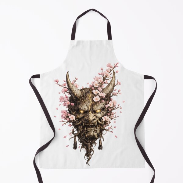 Item preview, Abandoned Hannya Mask with Sakura Blossoms designed and sold by ichiyori.