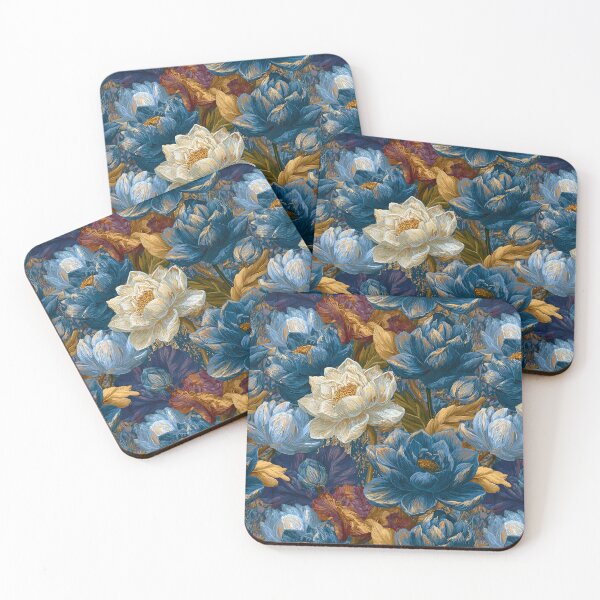 Item preview, Elegant Lotus Texture - Hawaiian Flower Pattern - Birthday Gifts For Him designed and sold by RoyalStarsPatts.