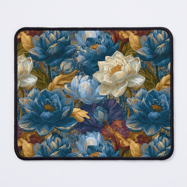Item preview, Elegant Lotus Texture - Hawaiian Flower Pattern - Birthday Gifts For Him designed and sold by RoyalStarsPatts.