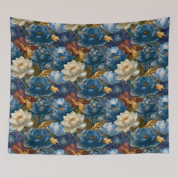 Item preview, Elegant Lotus Texture - Hawaiian Flower Pattern - Birthday Gifts For Him designed and sold by RoyalStarsPatts.